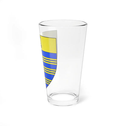 Blason ville fr Bourbourg Nord (France) (Coat of Arms) Pint Glass 16oz - Go Mug Yourself