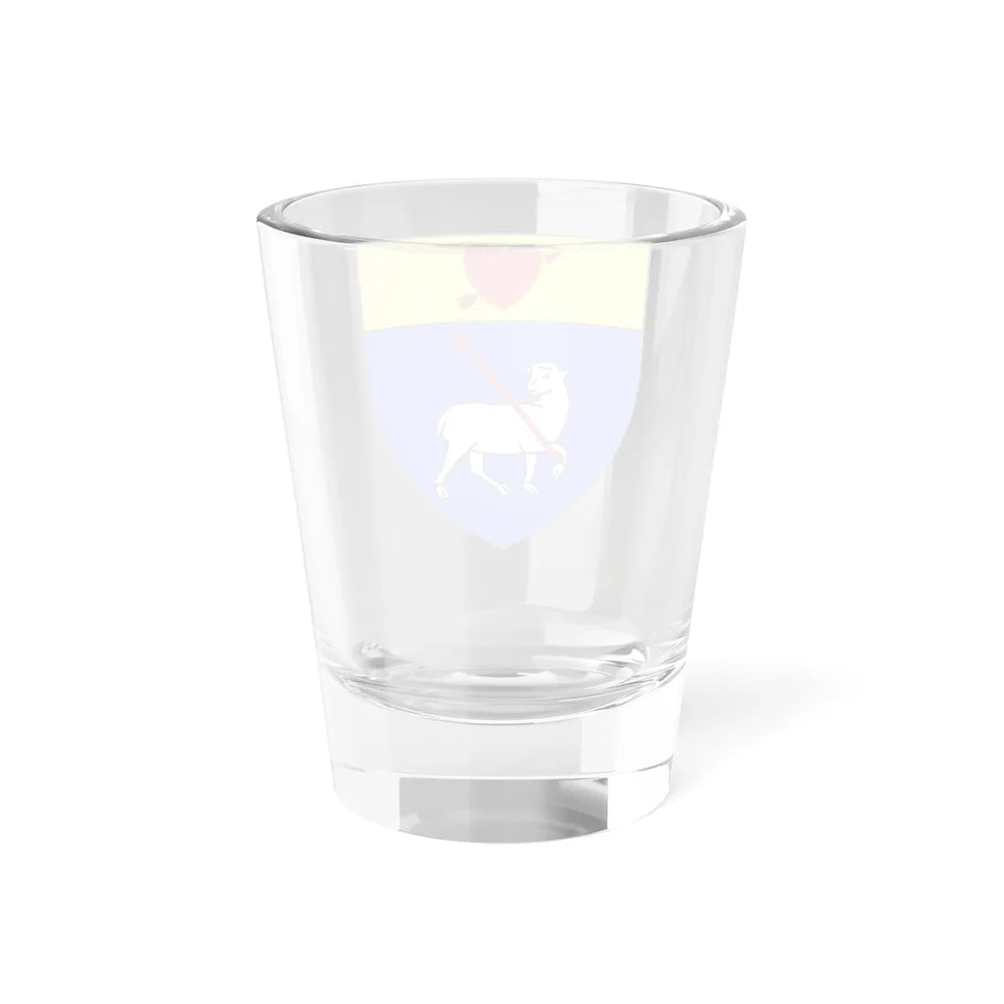 Blason ville fr Bourg-des-Comptes Ille-et-Vilaine (France) (Coat of Arms) Shot Glass 1.5oz - Go Mug Yourself