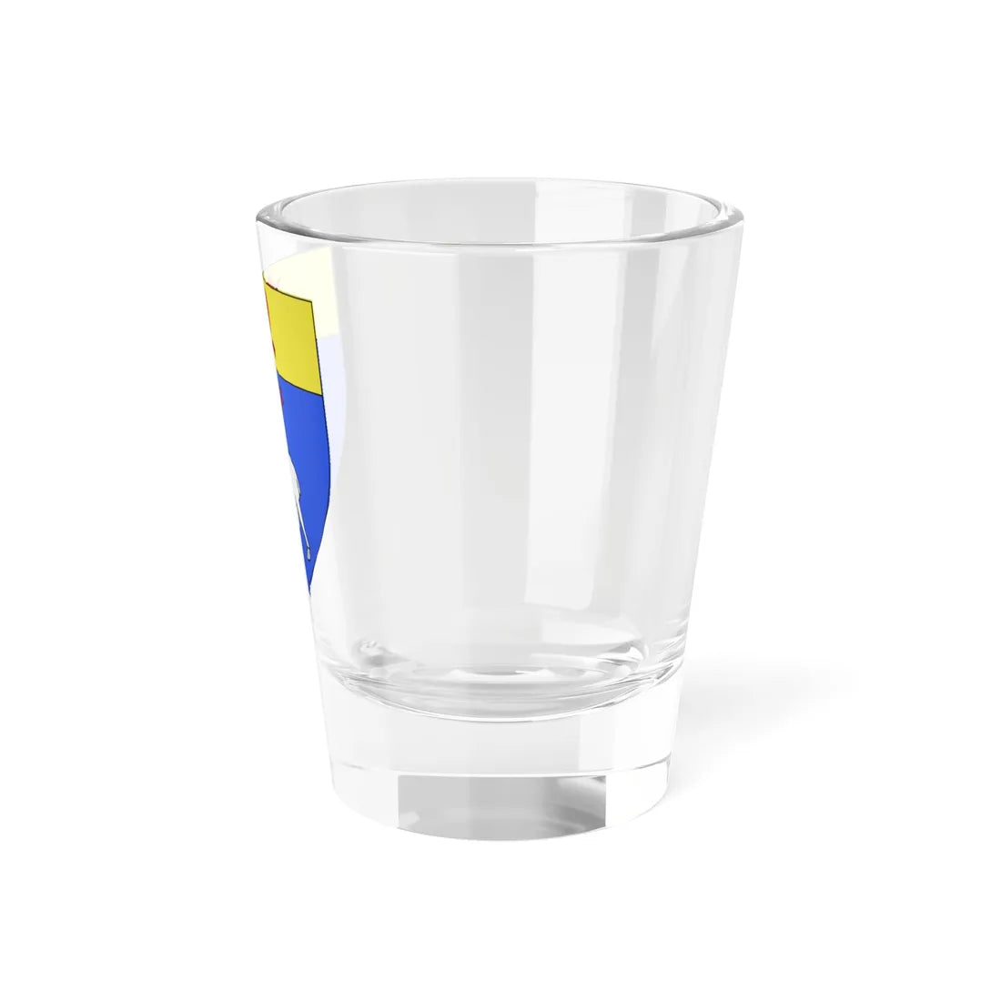 Blason ville fr Bourg-des-Comptes Ille-et-Vilaine (France) (Coat of Arms) Shot Glass 1.5oz - Go Mug Yourself