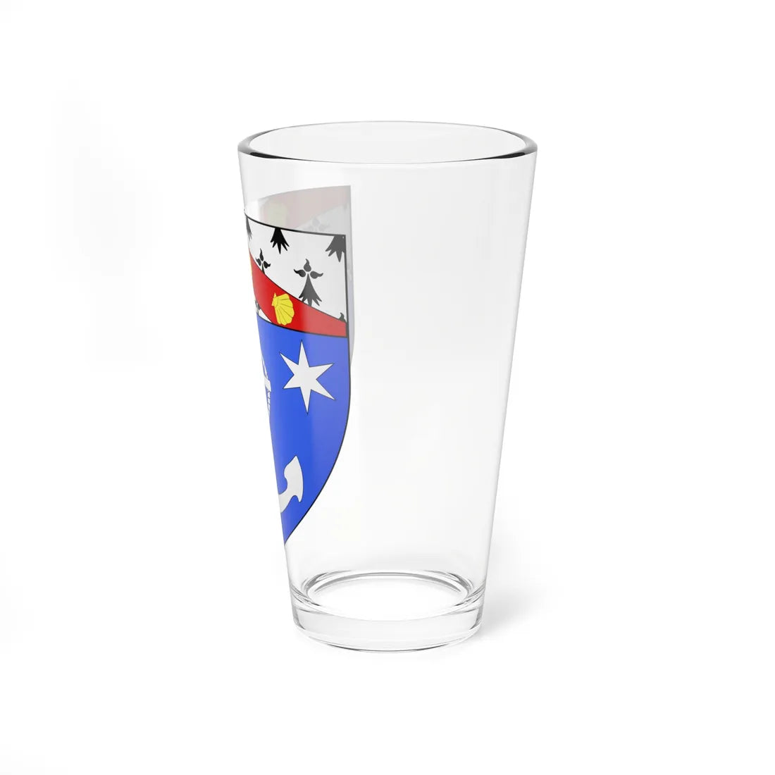 Blason ville fr Bray-Dunes Nord (France) (Coat of Arms) Pint Glass 16oz - Go Mug Yourself