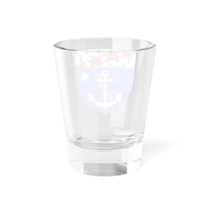 Blason ville fr Bray-Dunes Nord (France) (Coat of Arms) Shot Glass 1.5oz - Go Mug Yourself