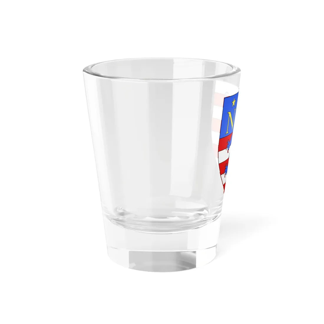 Blason ville fr Bruges-Empire (Belgium) (Coat of Arms) Shot Glass 1.5oz - Go Mug Yourself