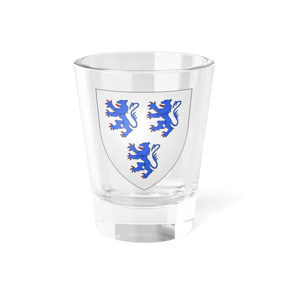 Blason ville fr Cantaing-sur-Escaut Nord (France) (Coat of Arms) Shot Glass 1.5oz 1.5oz - Go Mug Yourself