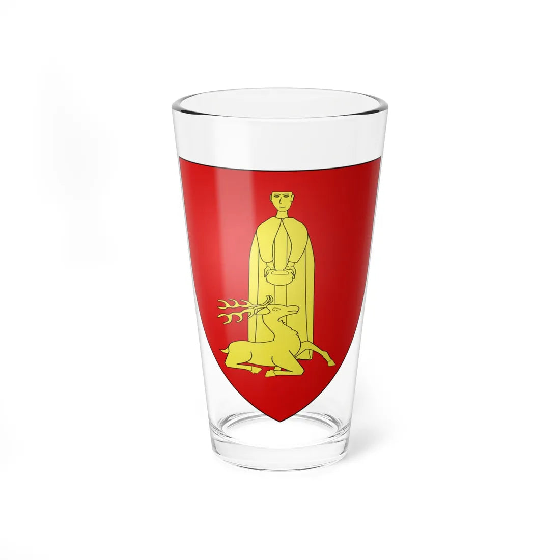 Blason ville fr Chemy Nord (France) (Coat of Arms) Pint Glass 16oz 16oz - Go Mug Yourself