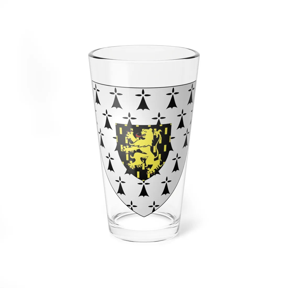 Blason ville fr Choisies Nord (France) (Coat of Arms) Pint Glass 16oz 16oz - Go Mug Yourself