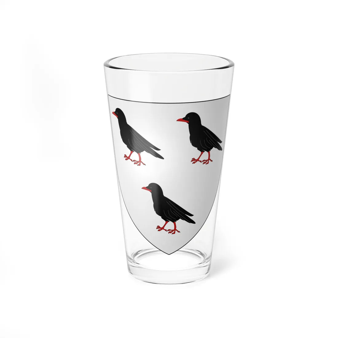 Blason ville fr Cornille Ille-et-Vilaine (France) (Coat of Arms) Pint Glass 16oz 16oz - Go Mug Yourself