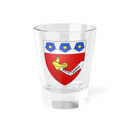 Blason ville fr Corps-Nuds Ille-et-Vilaine (France) (Coat of Arms) Shot Glass 1.5oz 1.5oz - Go Mug Yourself