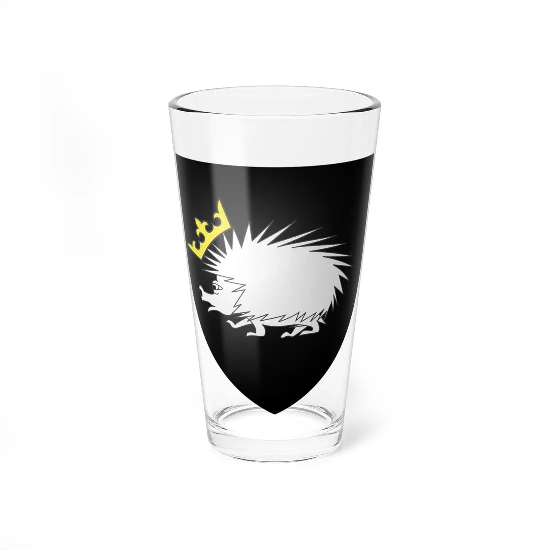 Blason ville fr Coudekerque-Branche Nord (France) (Coat of Arms) Pint Glass 16oz 16oz - Go Mug Yourself