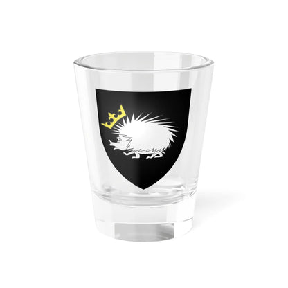 Blason ville fr Coudekerque-Branche Nord (France) (Coat of Arms) Shot Glass 1.5oz 1.5oz - Go Mug Yourself