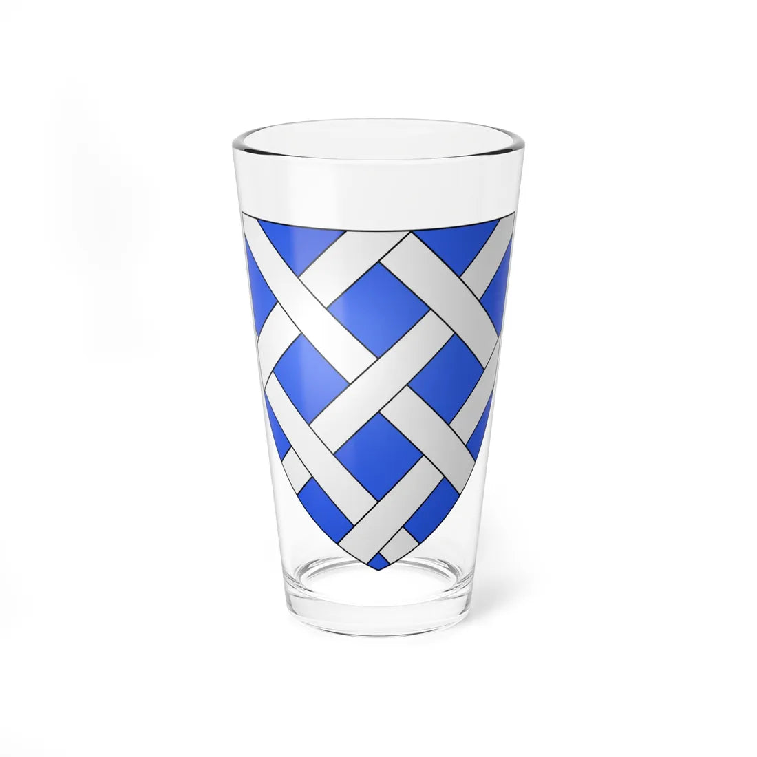 Blason ville fr Crespin Nord (France) (Coat of Arms) Pint Glass 16oz 16oz - Go Mug Yourself