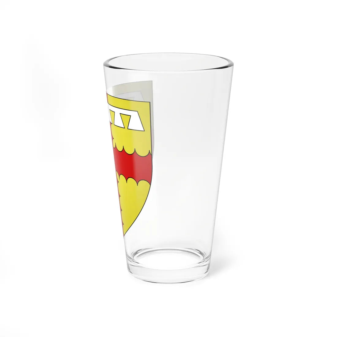 Blason ville fr Denain Nord (France) (Coat of Arms) Pint Glass 16oz - Go Mug Yourself