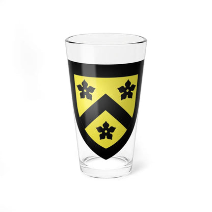Blason ville fr Domloup Ille-et-Vilaine (France) (Coat of Arms) Pint Glass 16oz 16oz - Go Mug Yourself