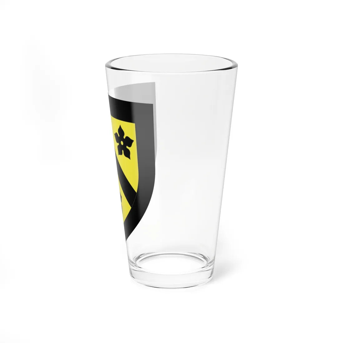 Blason ville fr Domloup Ille-et-Vilaine (France) (Coat of Arms) Pint Glass 16oz - Go Mug Yourself