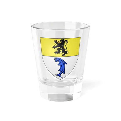 Blason ville fr Dunkerque ancien Nord (France) (Coat of Arms) Shot Glass 1.5oz 1.5oz - Go Mug Yourself