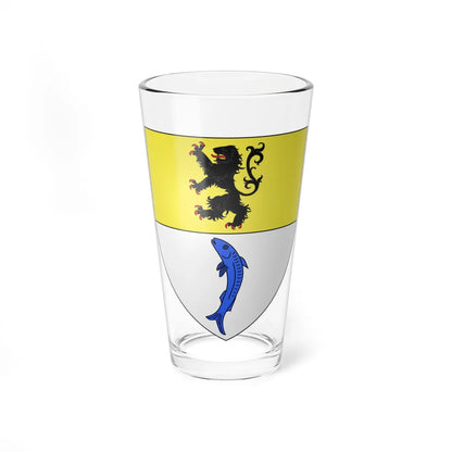 Blason ville fr Dunkerque ancien2 Nord (France) (Coat of Arms) Pint Glass 16oz 16oz - Go Mug Yourself