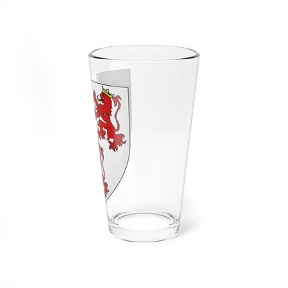 Blason ville fr Eccles Nord (France) (Coat of Arms) Pint Glass 16oz - Go Mug Yourself