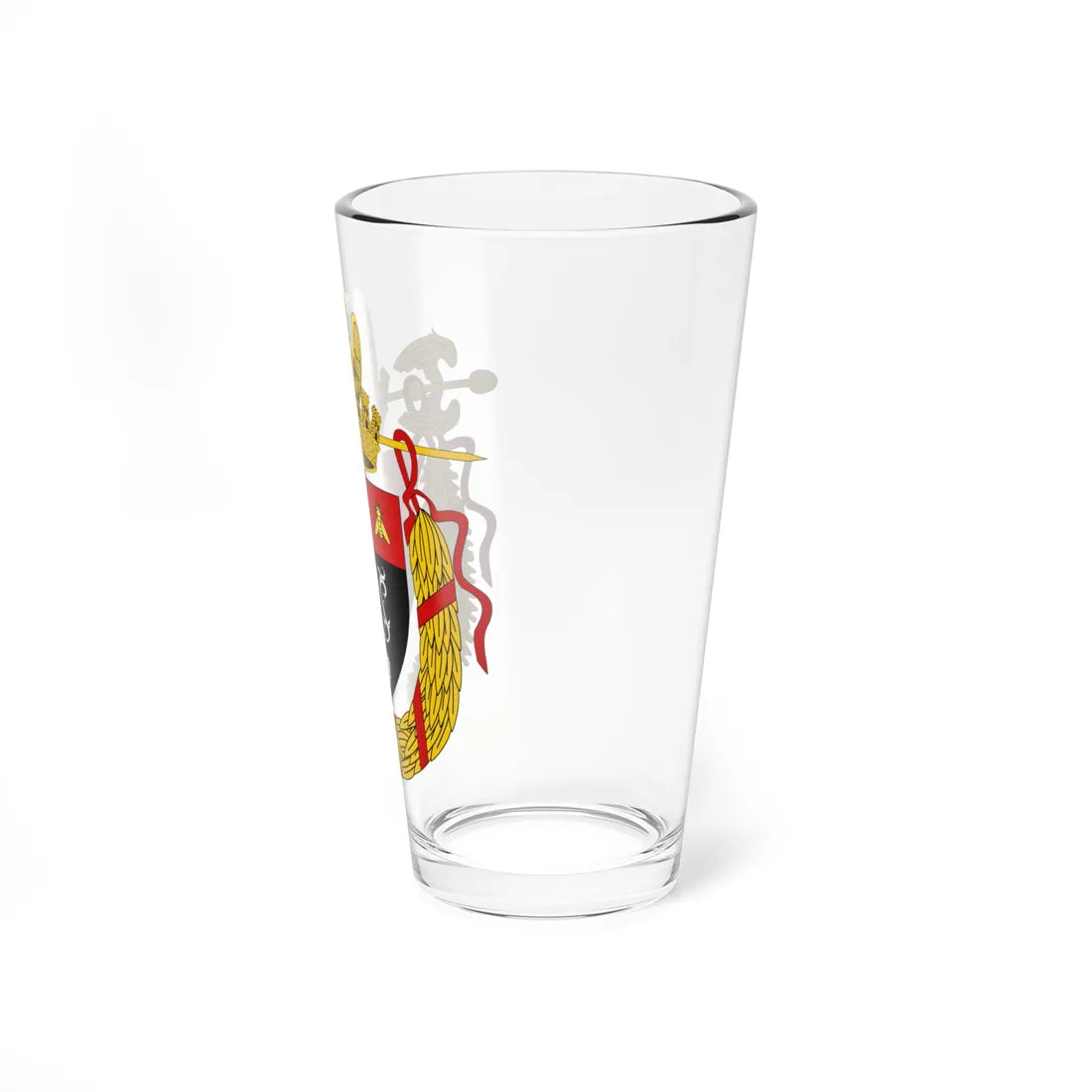 Blason ville fr ghent-Empire avec ornement (Belgium) (Coat of Arms) Pint Glass 16oz - Go Mug Yourself