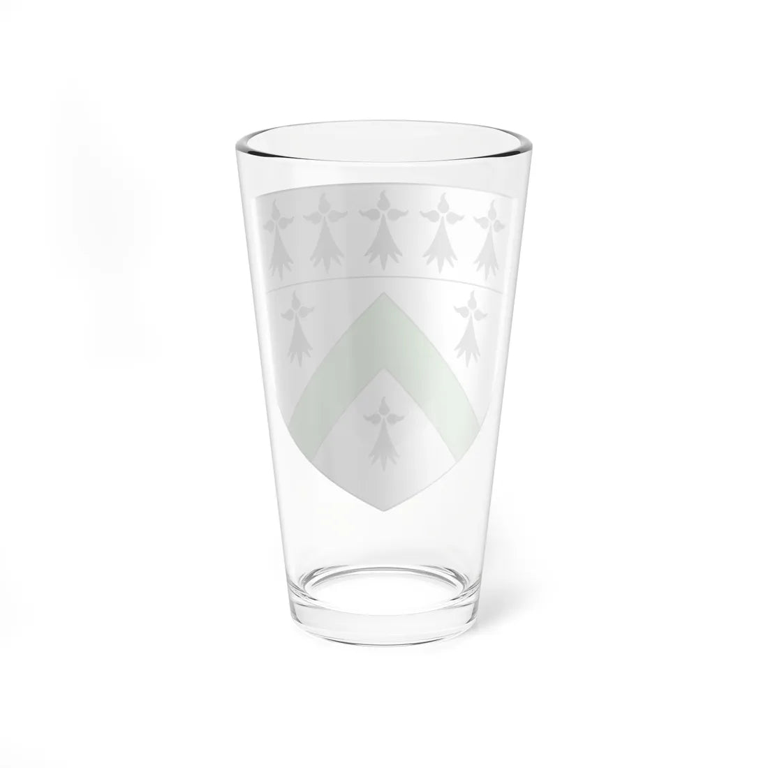 Blason ville fr Hédé Ille-et-Vilaine (France) (Coat of Arms) Pint Glass 16oz - Go Mug Yourself