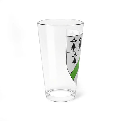 Blason ville fr Hédé Ille-et-Vilaine (France) (Coat of Arms) Pint Glass 16oz - Go Mug Yourself