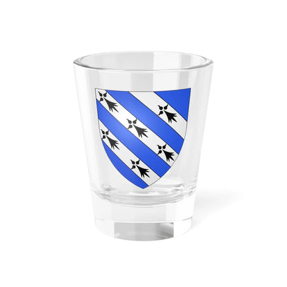 Blason ville fr Janzé Ille-et-Vilaine (France) (Coat of Arms) Shot Glass 1.5oz 1.5oz - Go Mug Yourself