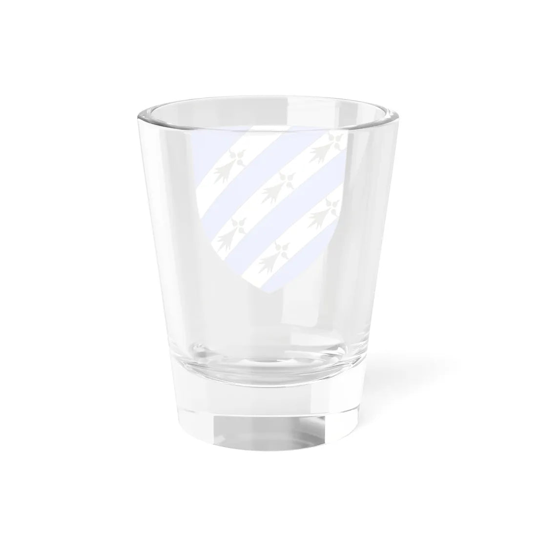 Blason ville fr Janzé Ille-et-Vilaine (France) (Coat of Arms) Shot Glass 1.5oz - Go Mug Yourself