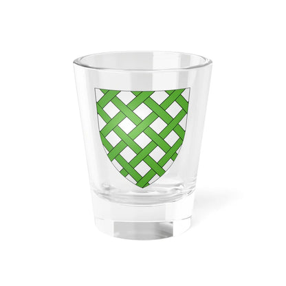 Blason ville fr La Boussac Ille-et-Vilaine (France) (Coat of Arms) Shot Glass 1.5oz 1.5oz - Go Mug Yourself