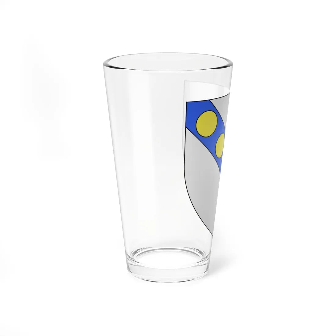 Blason ville fr La Chapelle-des-Fougeretz Ille-et-Vilaine (France) (Coat of Arms) Pint Glass 16oz - Go Mug Yourself