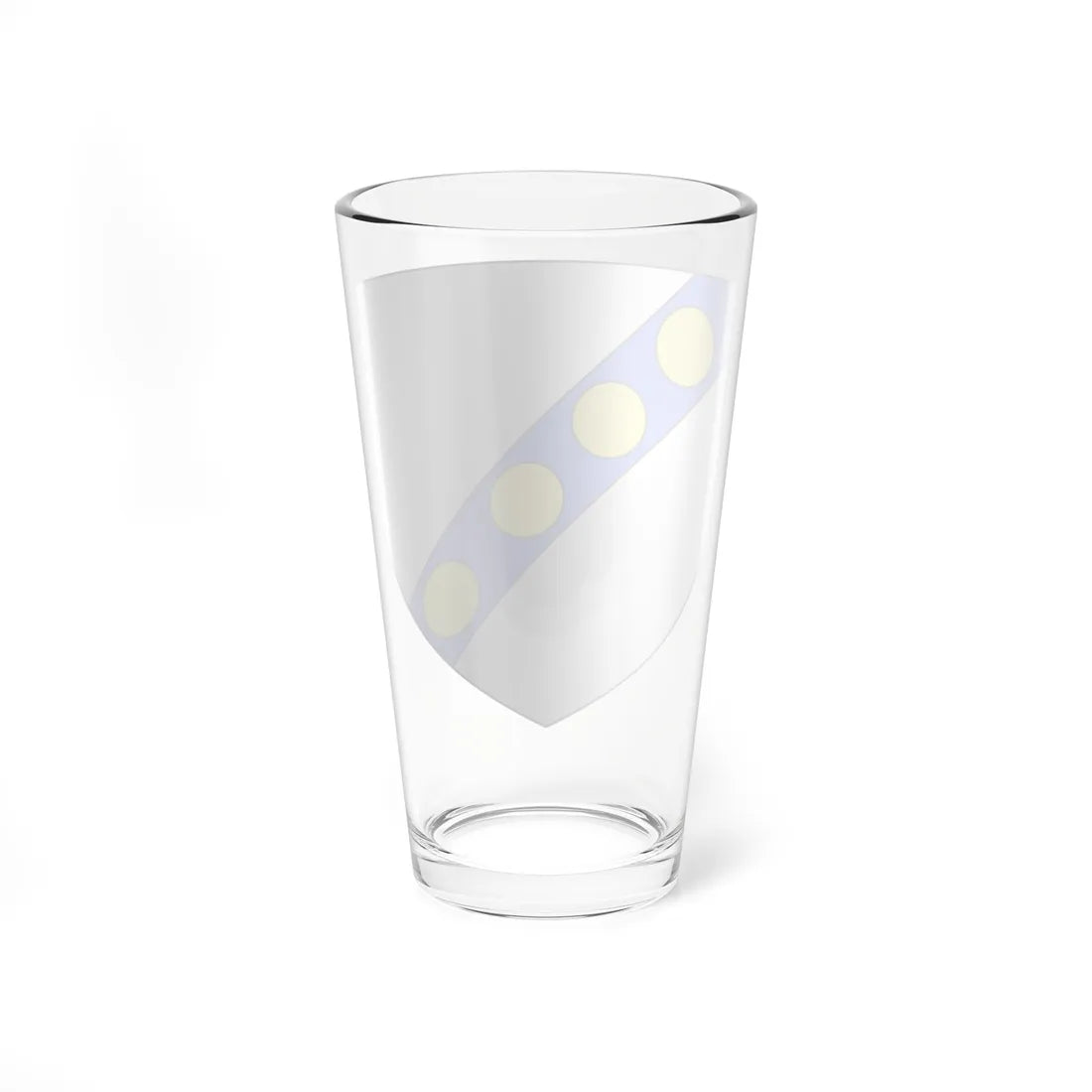 Blason ville fr La Chapelle-des-Fougeretz Ille-et-Vilaine (France) (Coat of Arms) Pint Glass 16oz - Go Mug Yourself