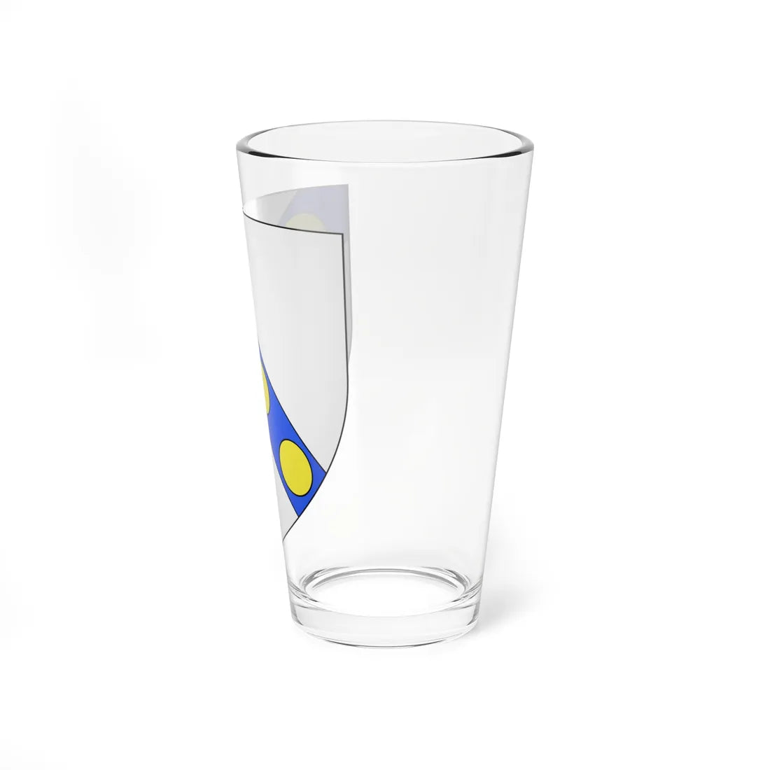 Blason ville fr La Chapelle-des-Fougeretz Ille-et-Vilaine (France) (Coat of Arms) Pint Glass 16oz - Go Mug Yourself