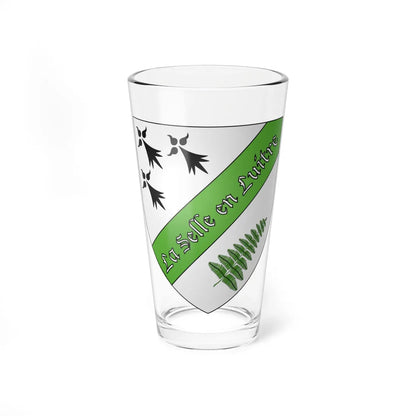 Blason ville fr La Selle-en-Luitré 35 (France) (Coat of Arms) Pint Glass 16oz 16oz - Go Mug Yourself