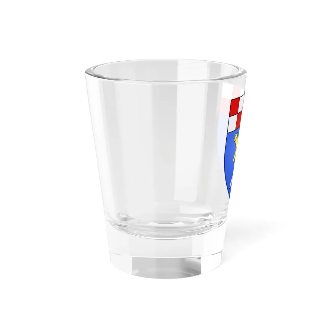 Blason ville fr Laillé Ille-et-Vilaine (France) (Coat of Arms) Shot Glass 1.5oz - Go Mug Yourself
