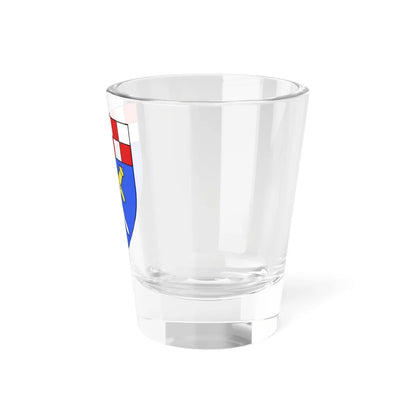 Blason ville fr Laillé Ille-et-Vilaine (France) (Coat of Arms) Shot Glass 1.5oz - Go Mug Yourself