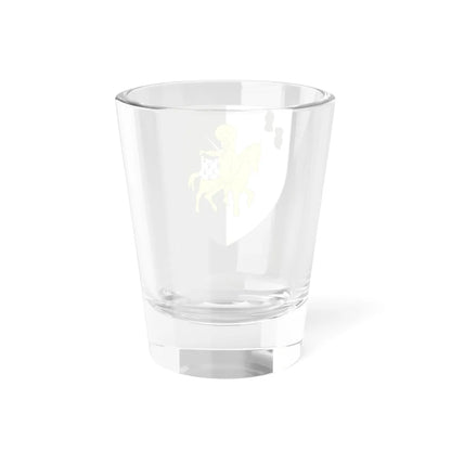 Blason ville fr Lécousse Ille-et-Vilaine (France) (Coat of Arms) Shot Glass 1.5oz - Go Mug Yourself