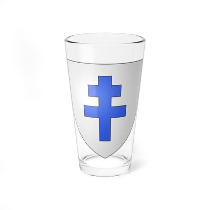 Blason ville fr Le Pertre Ille-et-Vilaine (France) (Coat of Arms) Pint Glass 16oz 16oz - Go Mug Yourself