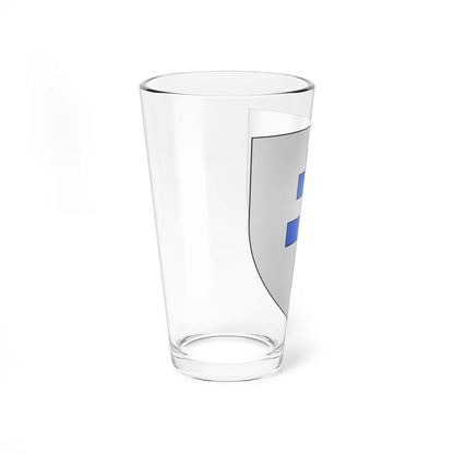 Blason ville fr Le Pertre Ille-et-Vilaine (France) (Coat of Arms) Pint Glass 16oz - Go Mug Yourself