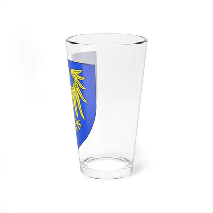 Blason ville fr Le Vivier-sur-Mer (France) (Coat of Arms) Pint Glass 16oz - Go Mug Yourself