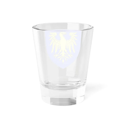 Blason ville fr Le Vivier-sur-Mer (France) (Coat of Arms) Shot Glass 1.5oz - Go Mug Yourself