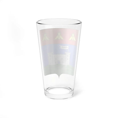 Blason ville fr Livourne-Empire (Italy) (Coat of Arms) Pint Glass 16oz - Go Mug Yourself