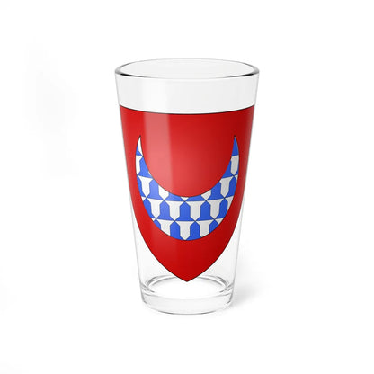 Blason ville fr Maure-de-Bretagne Ille-et-Vilaine (France) (Coat of Arms) Pint Glass 16oz - Go Mug Yourself