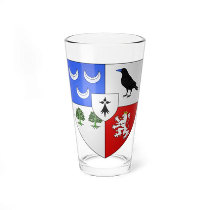 Blason ville fr Messac Ille-et-Vilaine (France) (Coat of Arms) Pint Glass 16oz 16oz - Go Mug Yourself