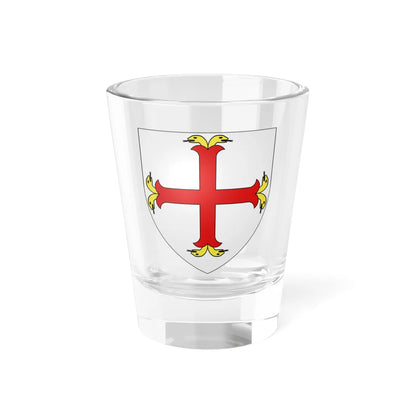Blason ville fr Montfort-sur-Meu Ille-et-Vilaine (France) (Coat of Arms) Shot Glass 1.5oz 1.5oz - Go Mug Yourself