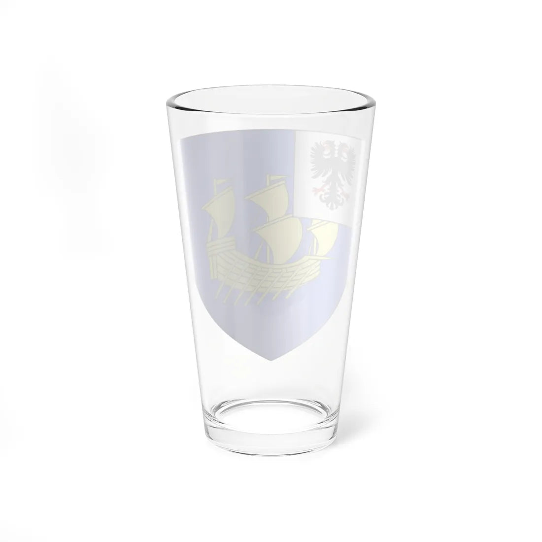 Blason ville fr Paramé 35 (France) (Coat of Arms) Pint Glass 16oz - Go Mug Yourself