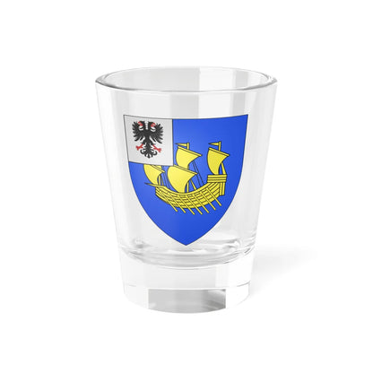 Blason ville fr Paramé 35 (France) (Coat of Arms) Shot Glass 1.5oz 1.5oz - Go Mug Yourself