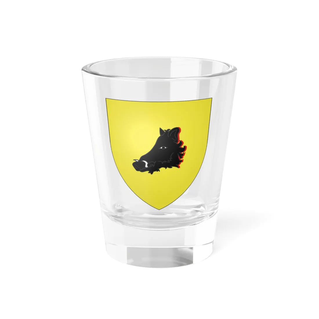 Blason ville fr Piré-sur-Seiche Ille-et-Vilaine (France) (Coat of Arms) Shot Glass 1.5oz 1.5oz - Go Mug Yourself
