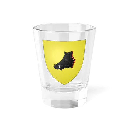 Blason ville fr Piré-sur-Seiche Ille-et-Vilaine (France) (Coat of Arms) Shot Glass 1.5oz 1.5oz - Go Mug Yourself