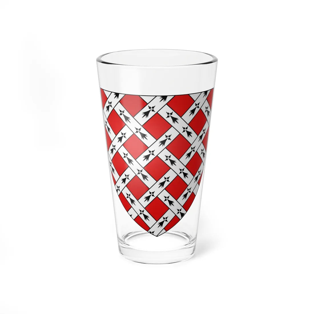 Blason ville fr Retiers Ille-et-Vilaine (France) (Coat of Arms) Pint Glass 16oz 16oz - Go Mug Yourself