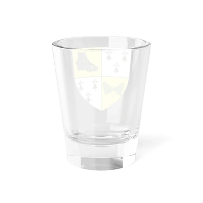 Blason ville fr Romagné Ille-et-Vilaine (France) (Coat of Arms) Shot Glass 1.5oz - Go Mug Yourself