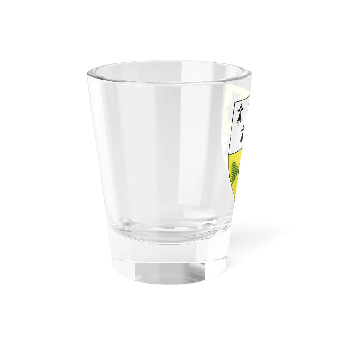 Blason ville fr Romagné Ille-et-Vilaine (France) (Coat of Arms) Shot Glass 1.5oz - Go Mug Yourself