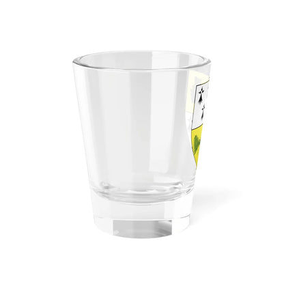 Blason ville fr Romagné Ille-et-Vilaine (France) (Coat of Arms) Shot Glass 1.5oz - Go Mug Yourself