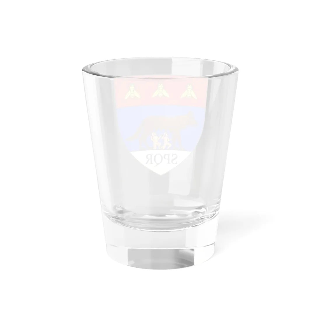 Blason ville fr Rome-Empire (Italy) (Coat of Arms) Shot Glass 1.5oz - Go Mug Yourself
